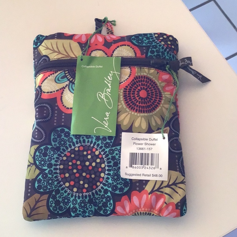 Vera Bradley Collapsible Duffel Bag